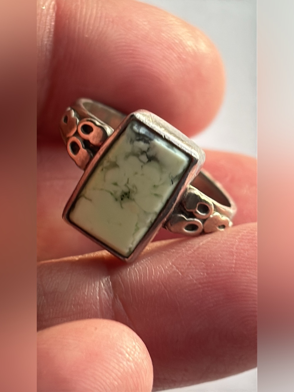 Sterling Silver and Gemstone Ring